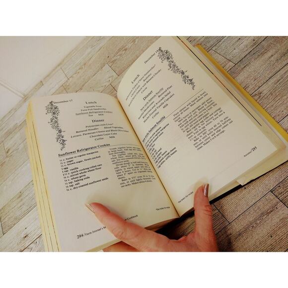 Farm Journal's Meal and Menu Planner Cookbook - Vtg 1980 Hardcover Elise Manning - Picture 3 of 12